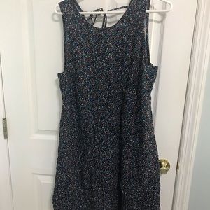 NWT Gap multicolored swing dress, Medium